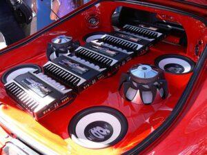 Installing car speakers in your  trunk