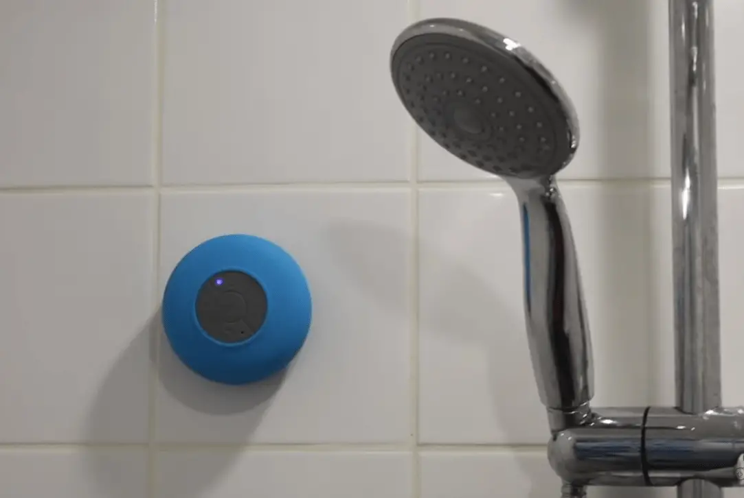 Bluetooth waterproof speaker for shower