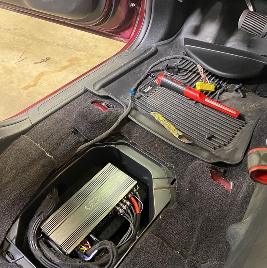 Car Amp Installation 